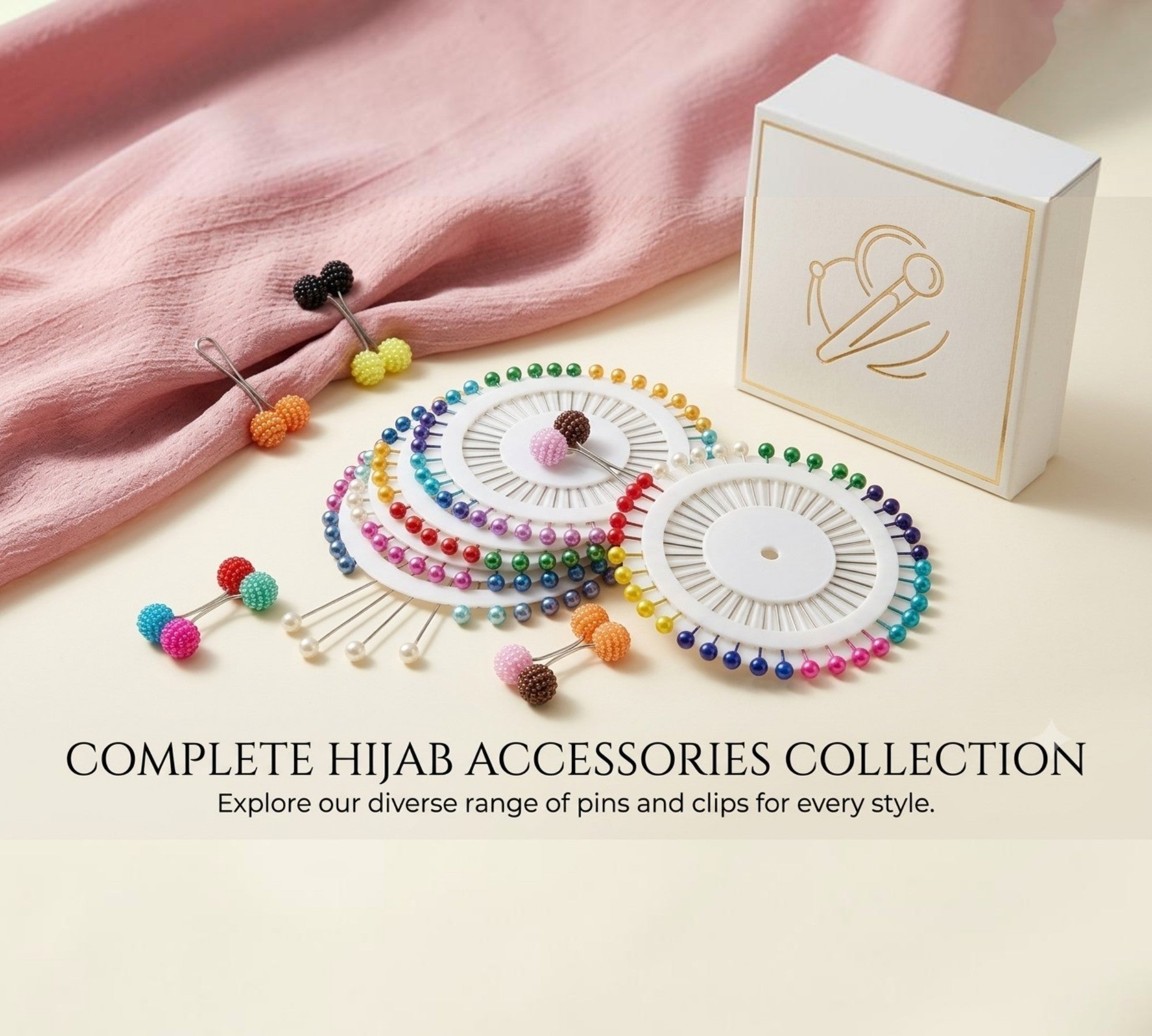 Scarf & Hijab Pins Accessories