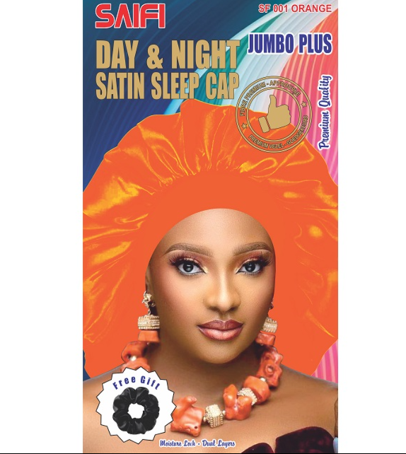 SAIFI Day & Night Satin Sleep Cap Jumbo Plus