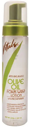 Vitale Olive Oil Foam Wrap Styling Lotion – 8oz
