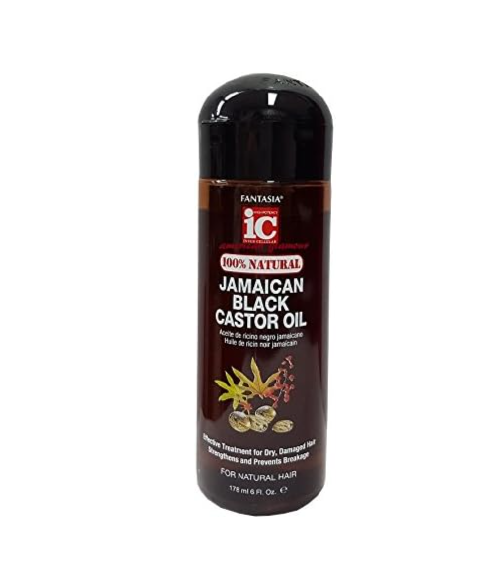 Fantasia IC Jamaican Black Castor Oil 100% Natural Hair Strengthening & Growth Treatment 178ml