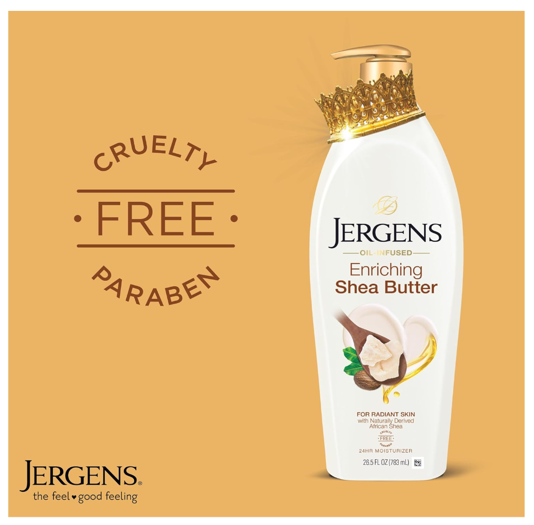 Jergens Enriching Shea Butter Body Lotion 783ml