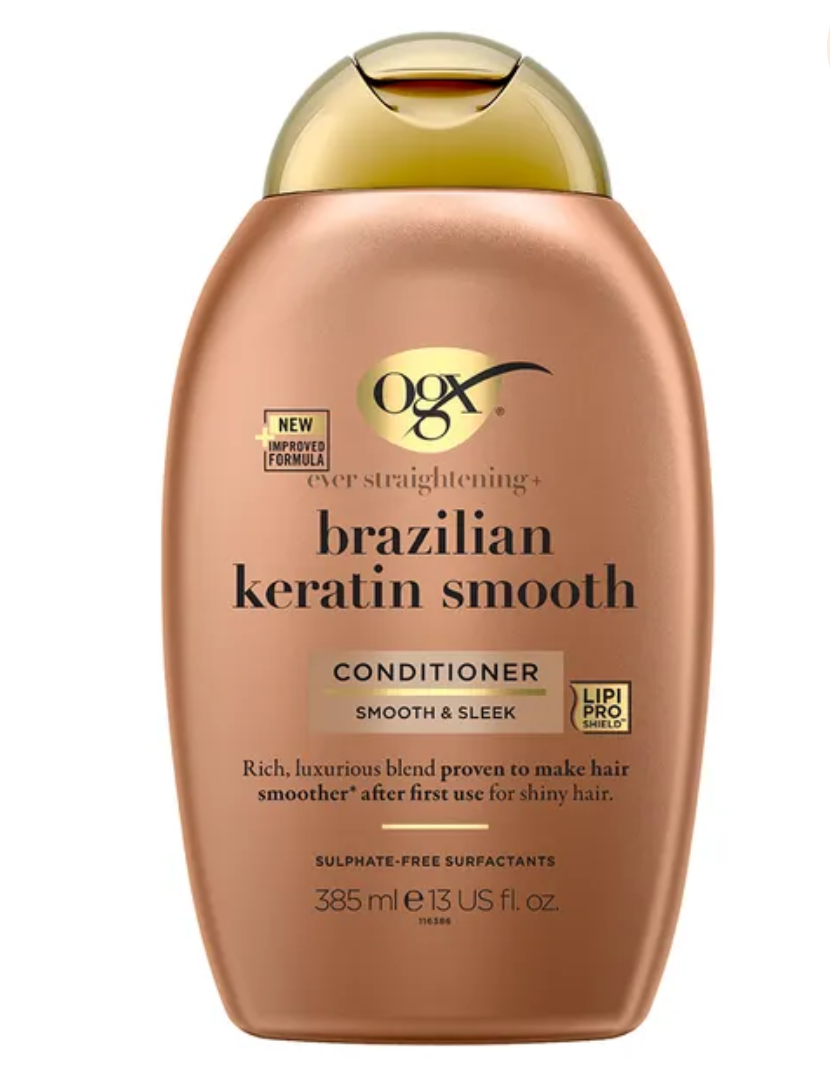 OGX Ever Straightening + Brazilian Keratin Smooth Conditioner 385ml
