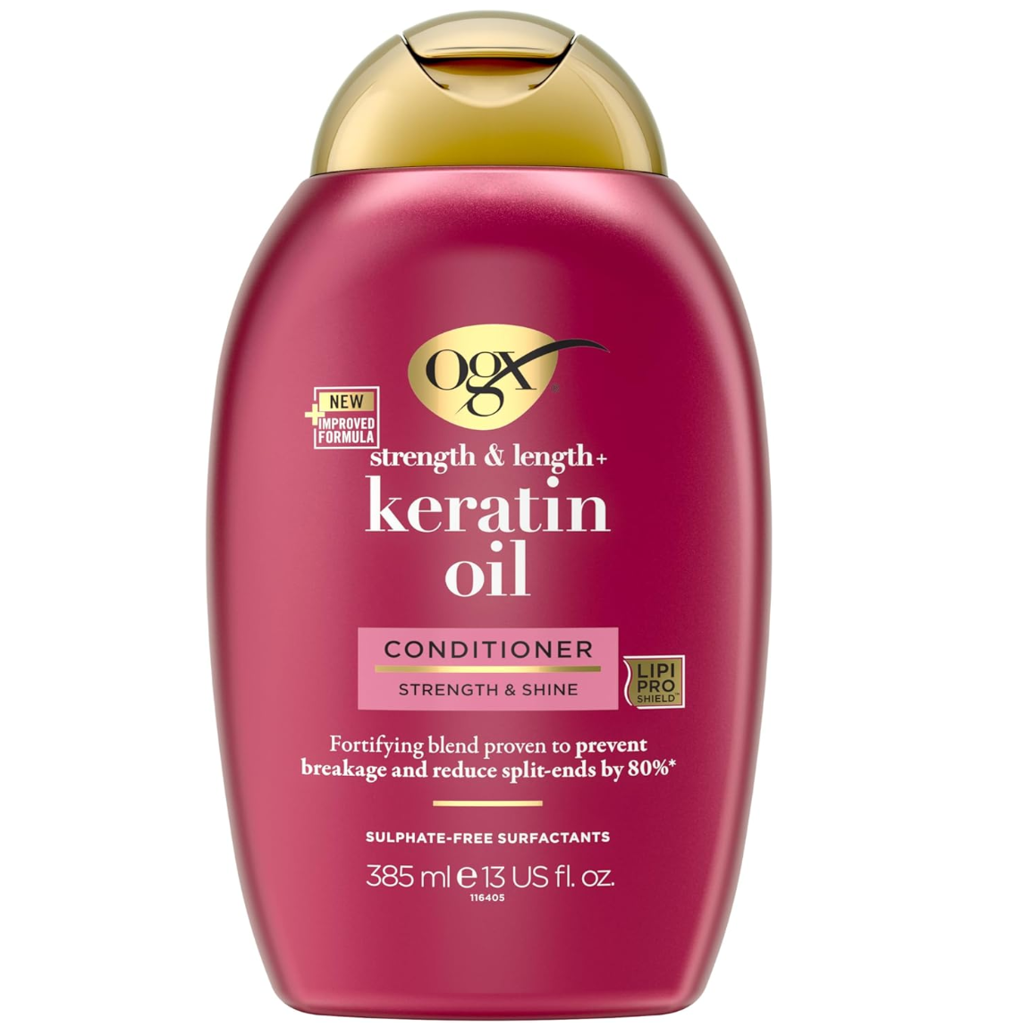 OGX Strength & Length + Keratin Oil Conditioner 385ml