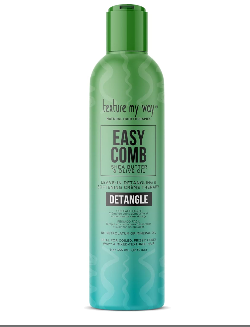 Texture My Way Easy Comb Leave-In Detangling & Softening Crème Therapy 355ml / 12 fl oz