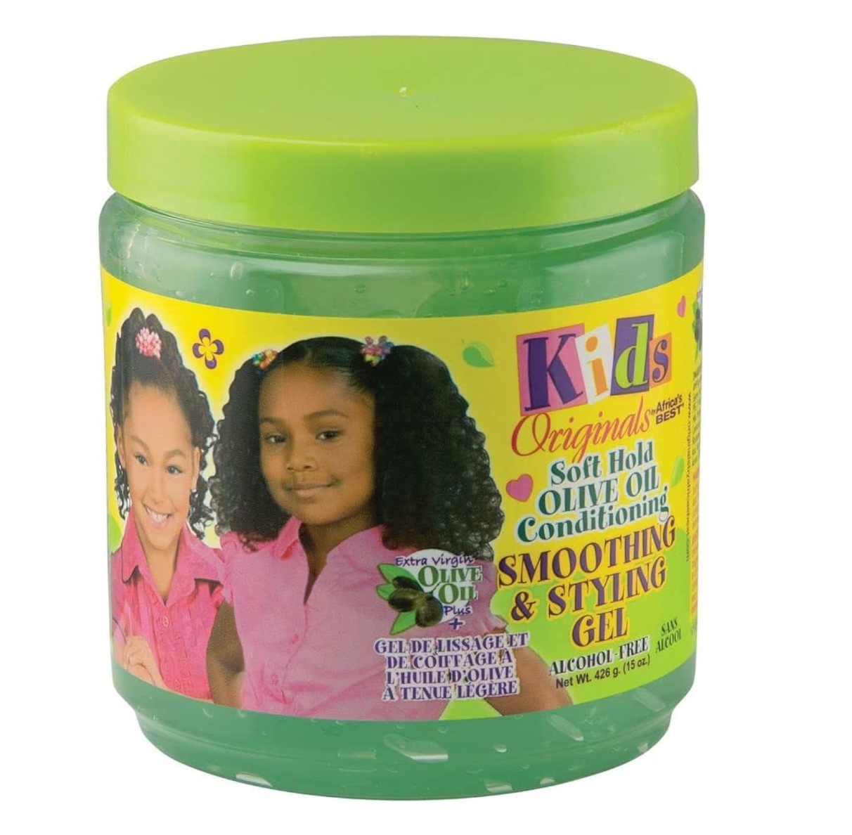 Africa’s Best Kids Originals Soft Hold Olive Oil Conditioning Smoothing & Styling Gel 426g