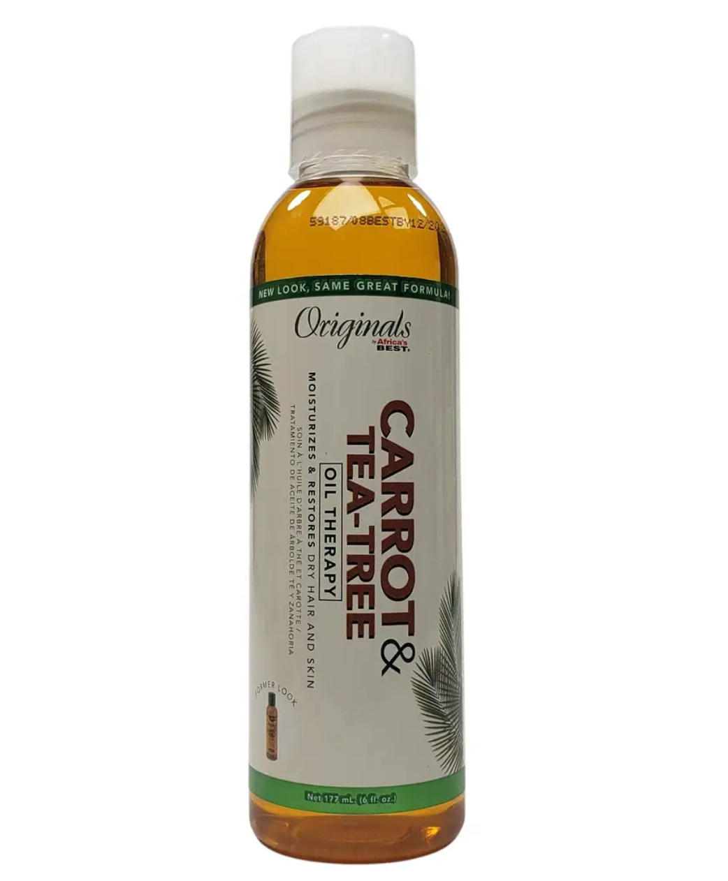 Originals by Africa’s Best Carrot & Tea Tree Oil Therapy Moisturizing & Restorative Hair & Skin Oil 177ml