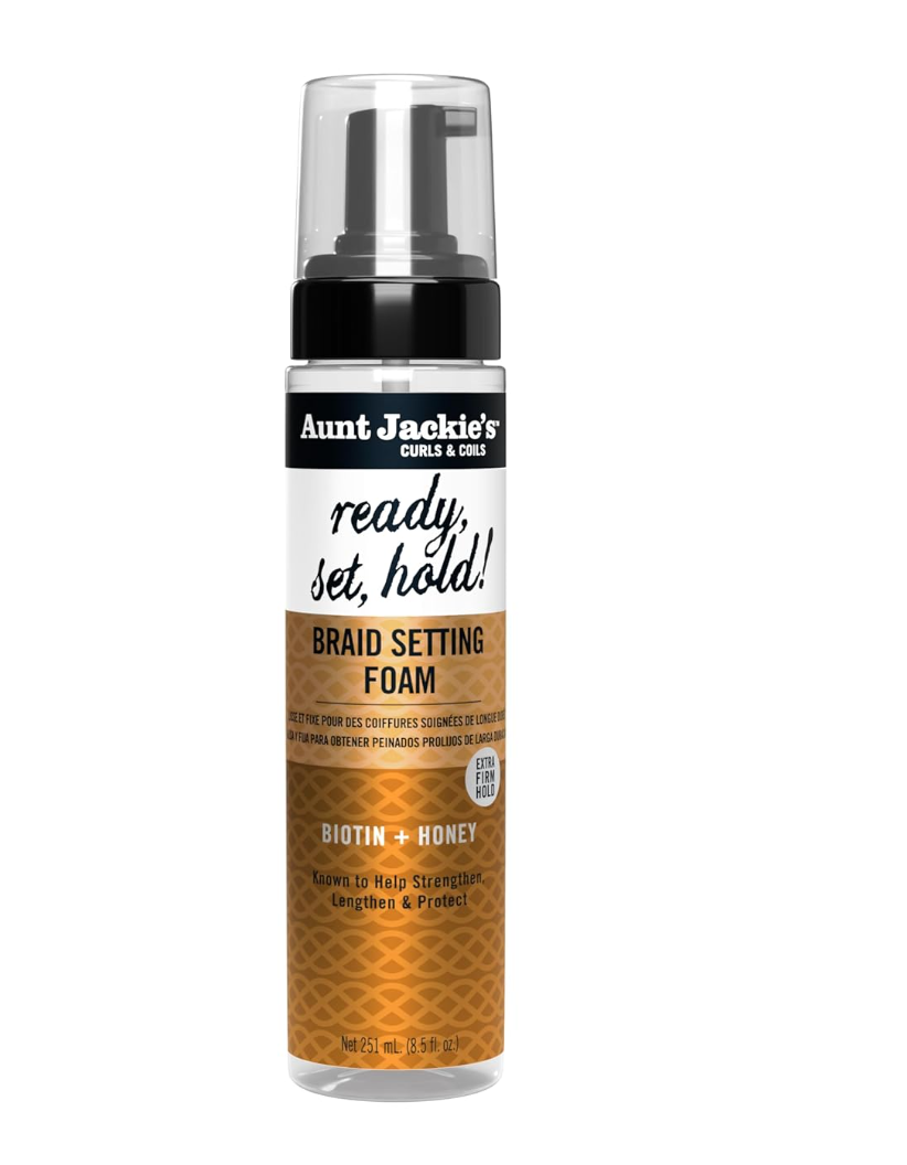 Aunt Jackie’s Ready Set Hold Braid Setting Foam 251ml