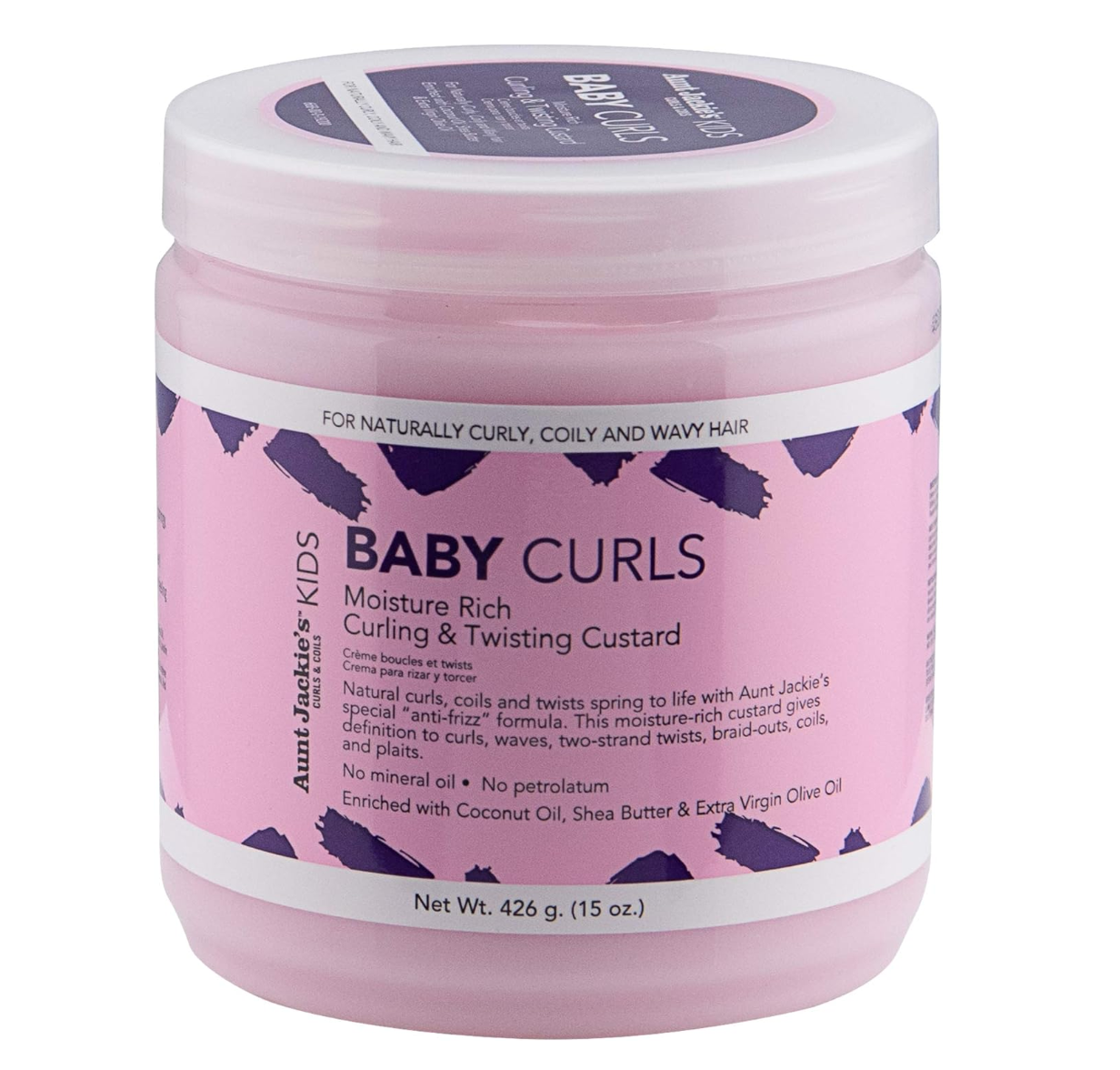 Aunt Jackie’s Kids Baby Curls Moisture Rich Curling & Twisting Custard 426g