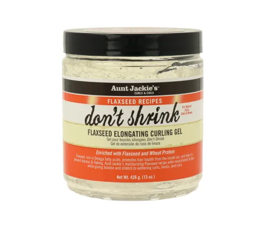 Aunt Jackie’s Don’t Shrink Flaxseed Elongating Curling Gel 426g