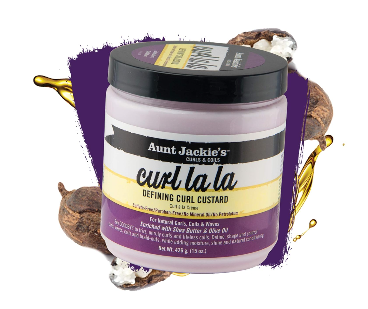 Aunt Jackie’s Curl La La Defining Curl Custard 426g