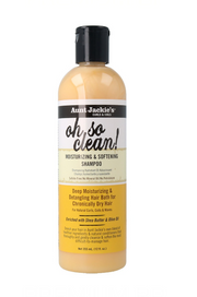 Aunt Jackie’s Oh So Clean! Moisturizing & Softening Shampoo 355ml