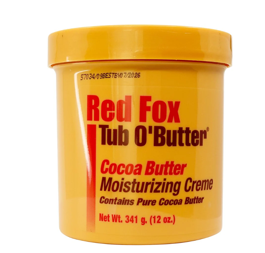 Red Fox Tub O’Butter Cocoa Butter Moisturizing Creme 341g