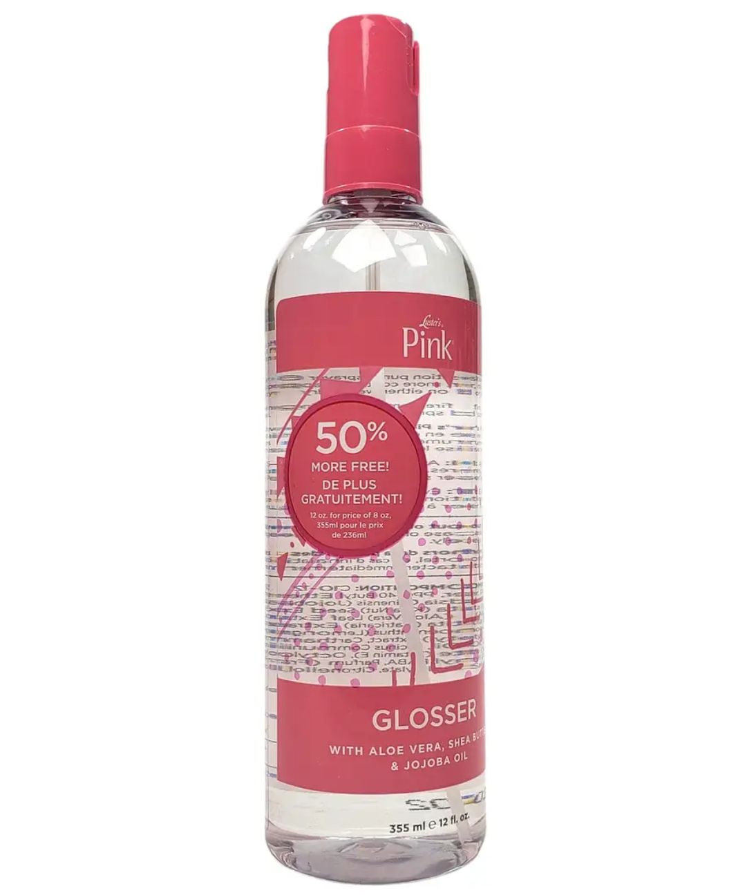 Luster’s Pink Glosser 355ml