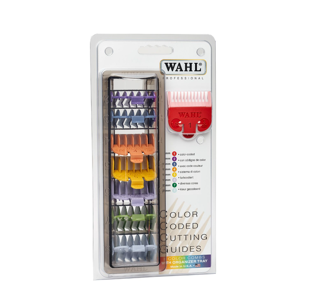 WAHL Color Coded Cutting Guides Set Model 3170400