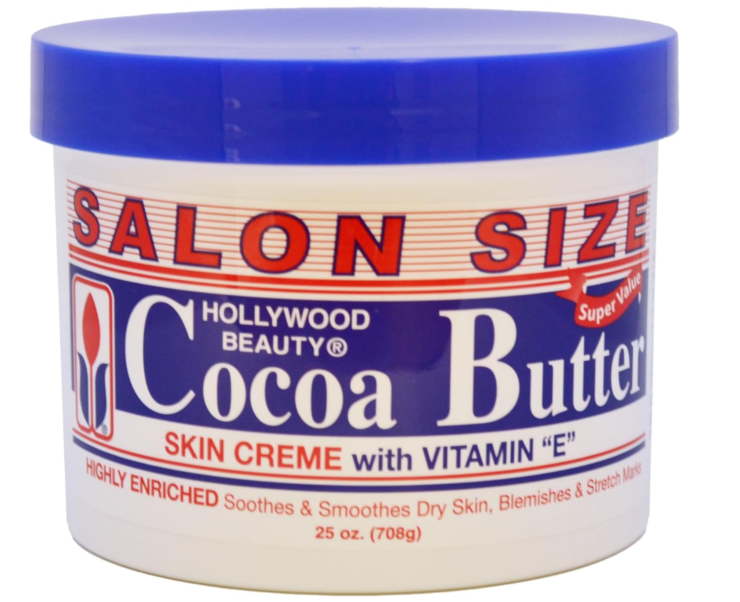 Hollywood Beauty Cocoa Butter Skin Creme with Vitamin E