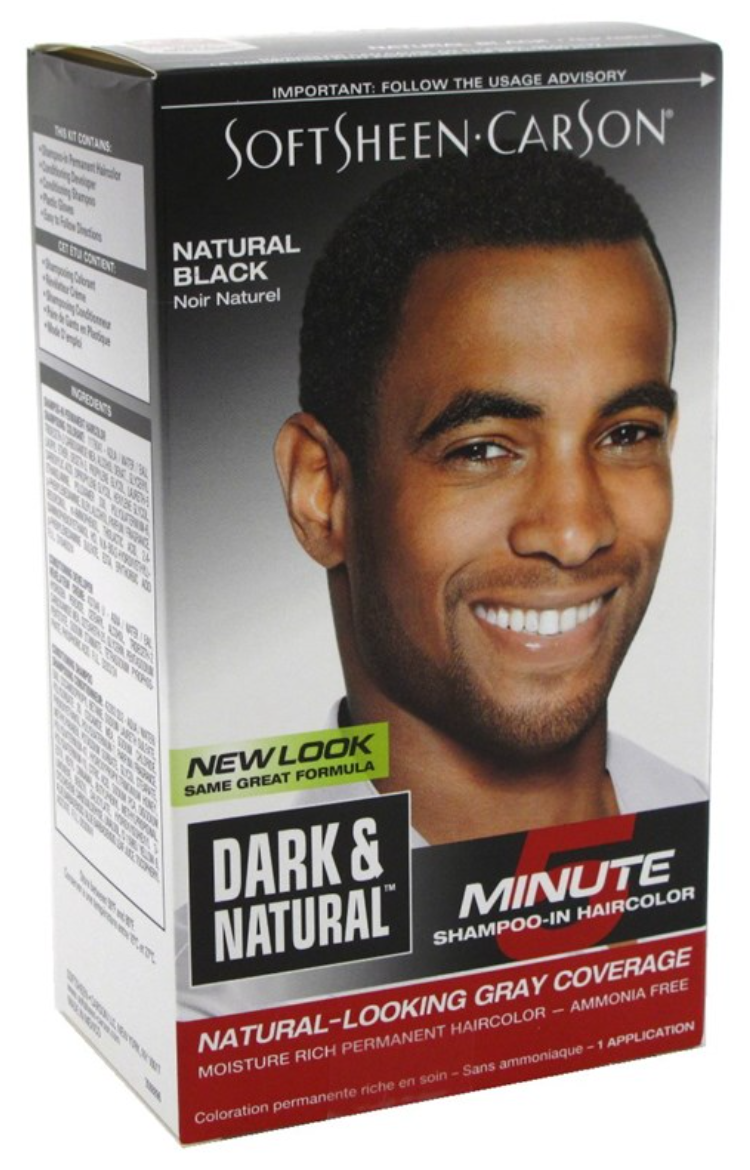 SoftSheen-Carson Dark & Natural Shampoo-In Haircolor Jet Black 1 Application