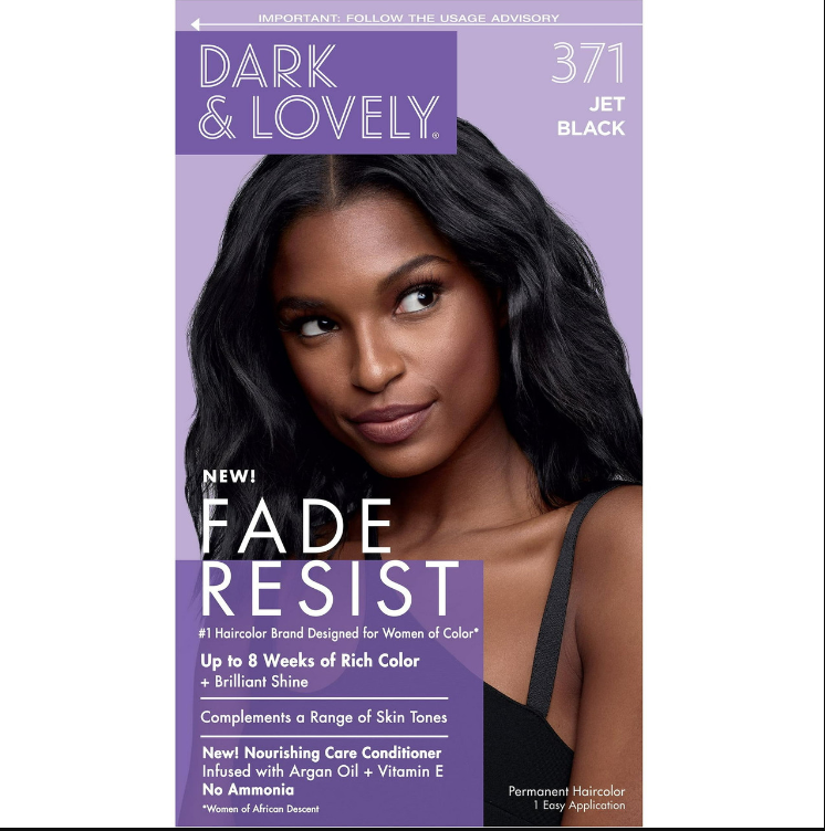 Dark & Lovely Fade Resist Permanent Hair Color 1 Application