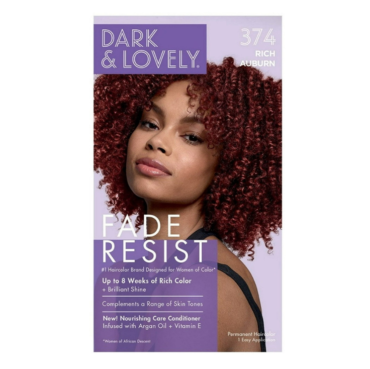 Dark & Lovely Fade Resist Permanent Hair Color 1 Application