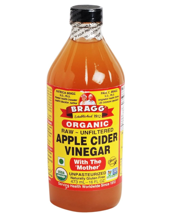 Bragg Organic Raw Unfiltered Apple Cider Vinegar With The Mother