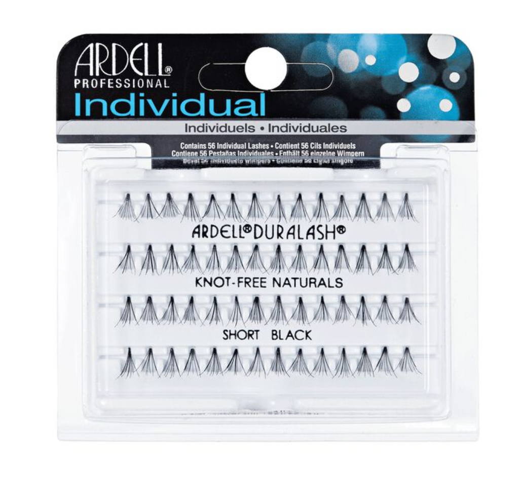 DuraLash Individual Lashes Knot-Free Naturals Short Black