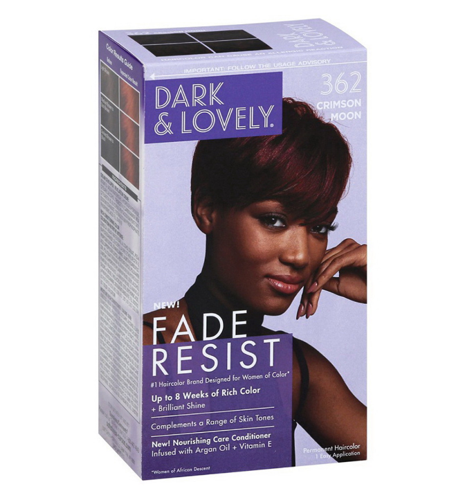 Dark & Lovely Fade Resist Permanent Hair Color 1 Application