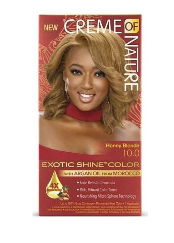 Creme of Nature Exotic Shine Permanent Hair Colour with Argan Oil