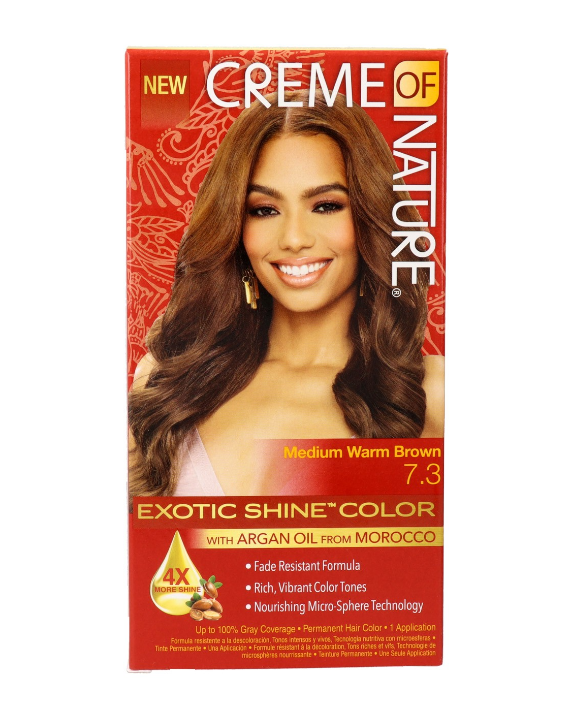 Creme of Nature Exotic Shine Permanent Hair Colour with Argan Oil