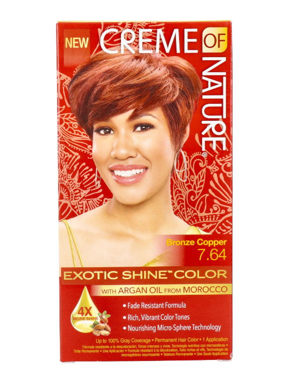 Creme of Nature Exotic Shine Permanent Hair Colour with Argan Oil
