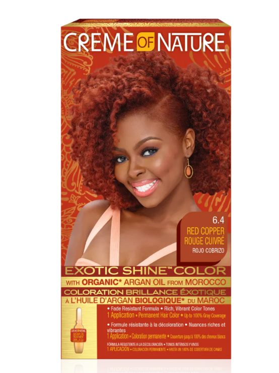 Creme of Nature Exotic Shine Permanent Hair Colour with Argan Oil