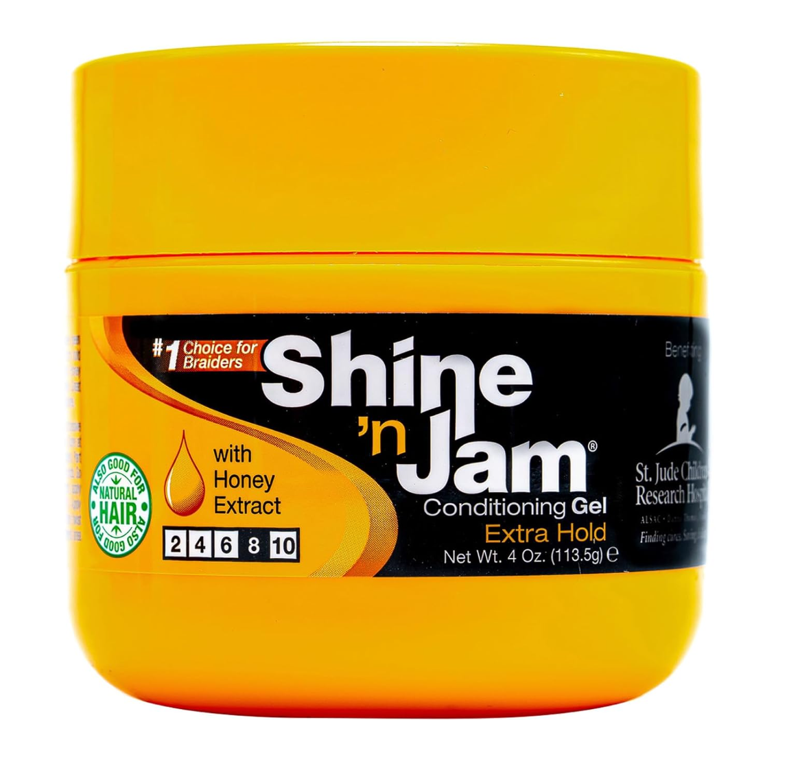 Shine ’n Jam Conditioning Gel Extra Hold with Honey Extract 113g