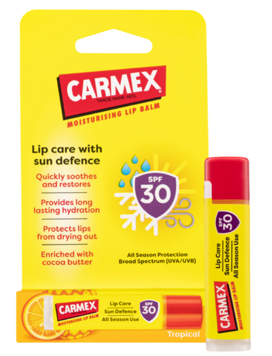 Carmex Lip Care Sun Defence Tropical SPF 30 4.25g