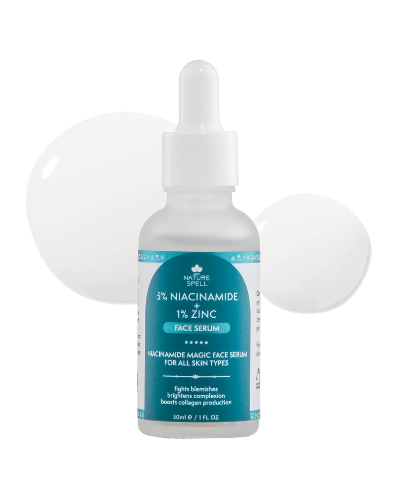 Nature Spell Zinc Face Serum – 30ml