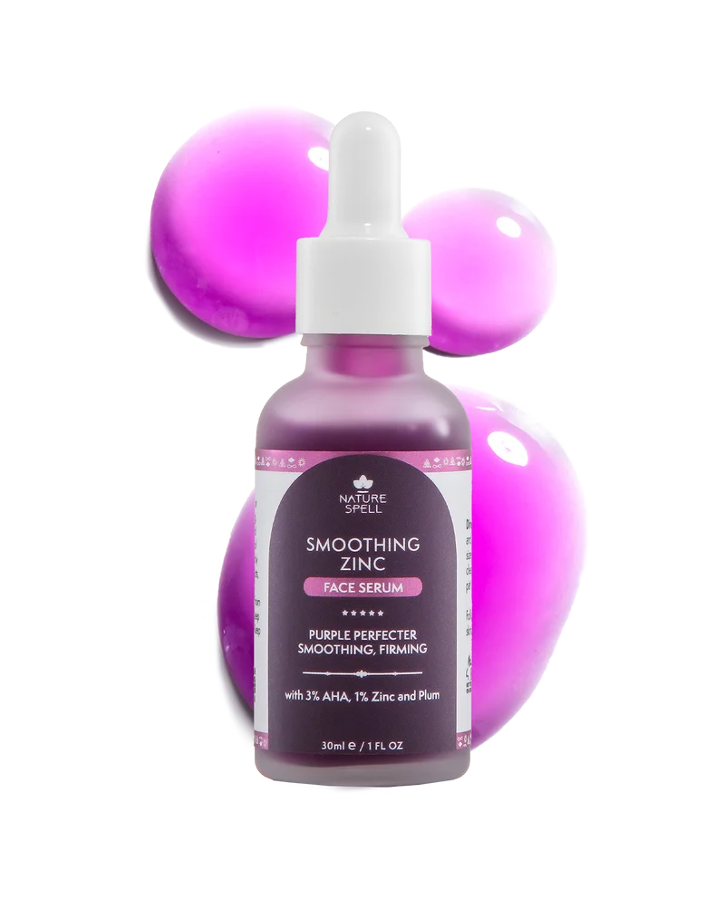 Smoothing Zinc Face Serum – Purple Perfecter – 30ml