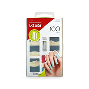 100 Full-Cover Nails Curve Overlap with Glue