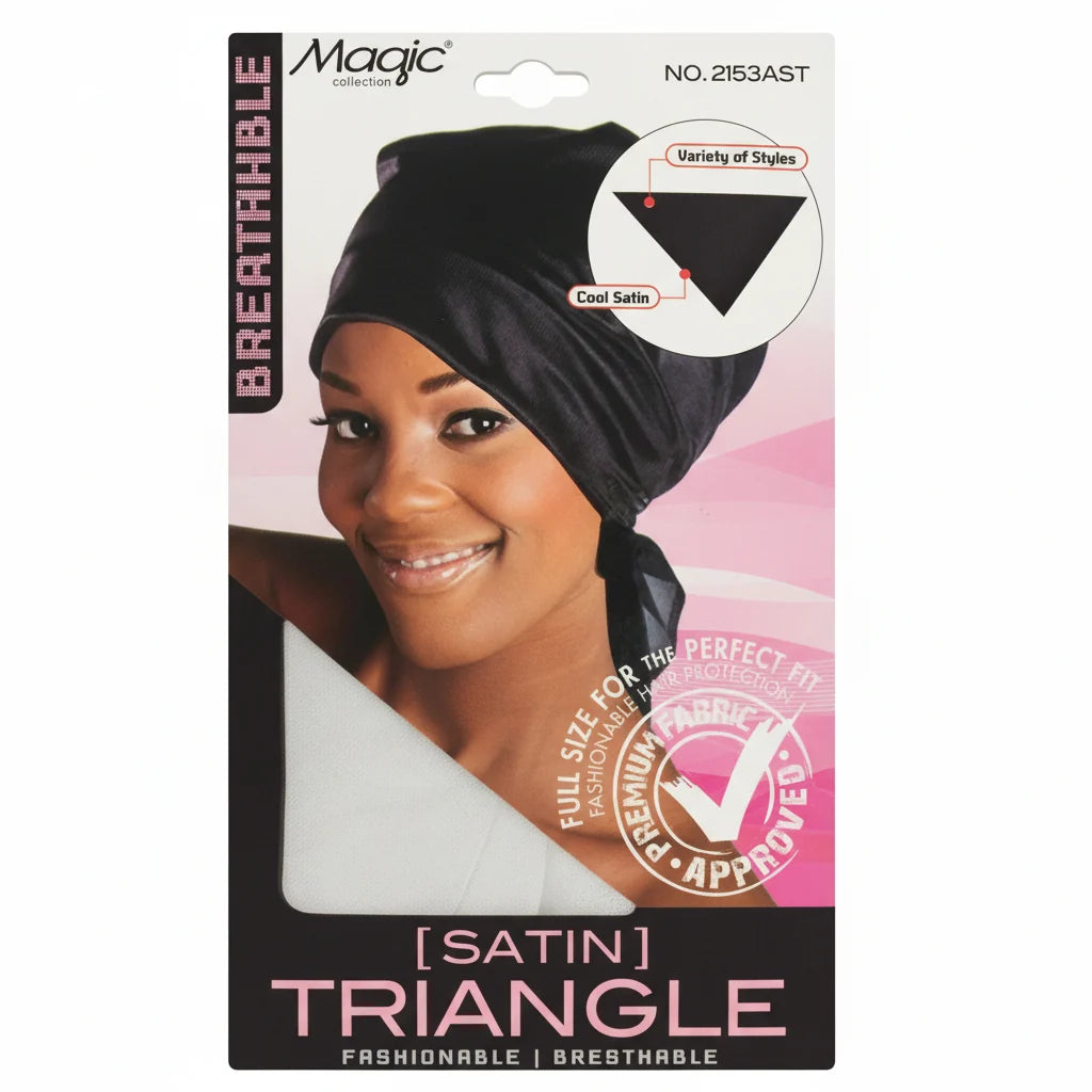 Satin Triangle – Black