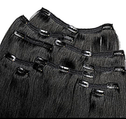 Straight Remy Human Hair Clip-Ins 165g – Extra Volume Set (10pcs)