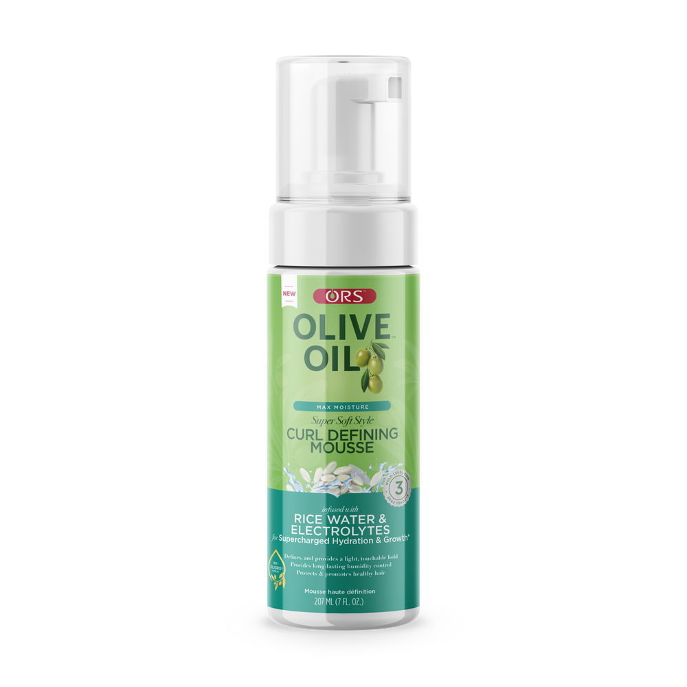 ORS Olive Oil Curl Defining Mousse – Max Moisture 207ml (7 oz.)