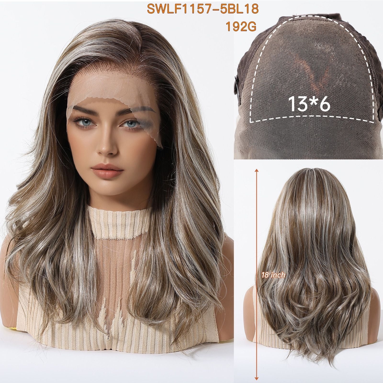 Aria 13×6 HD Lace Front Synthetic Wig