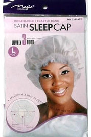 Satin Sleep Cap – Large