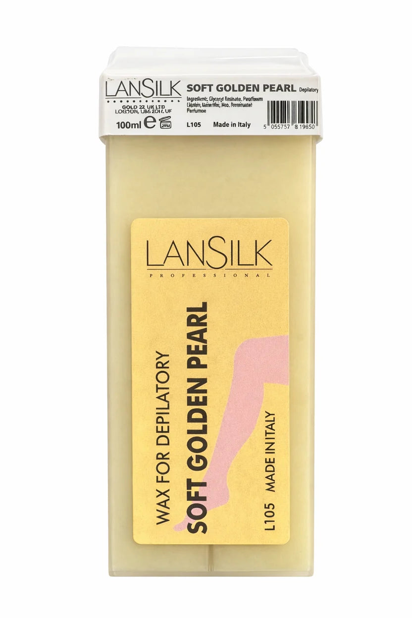 Soft Golden Pearl Wax Cartridges – 100ml