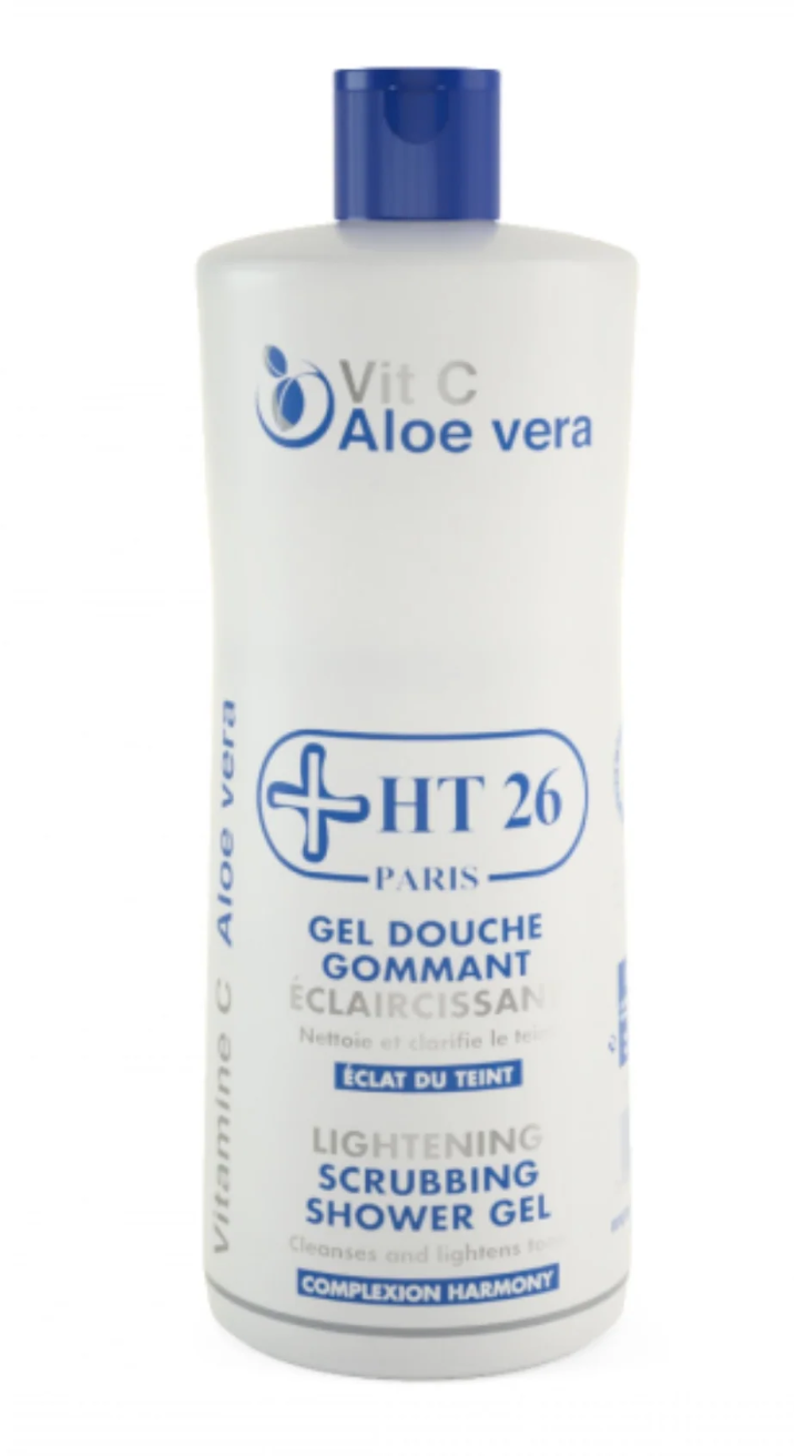HT26 Paris Vit C Aloe Vera Lightening Scrubbing Shower Gel 1000ml