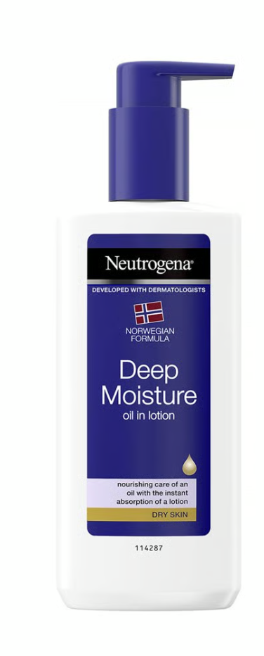 Neutrogena Deep Moisture Oil in Lotion 250ml