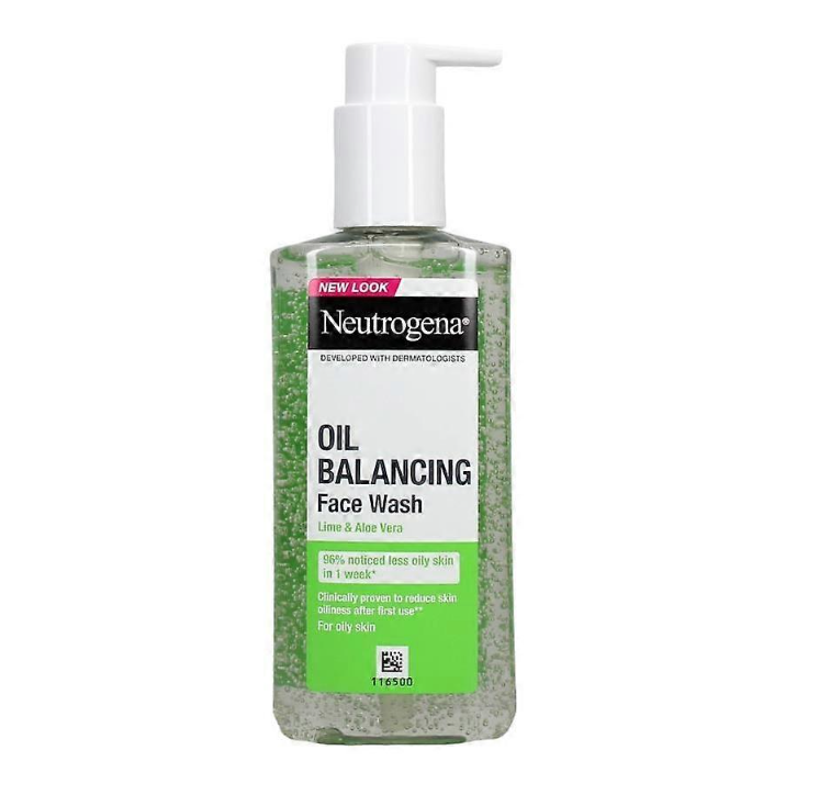 Neutrogena Oil Balancing Face Wash Lime & Aloe Vera 200ml