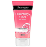 Neutrogena Refreshingly Clear Daily Exfoliator Pink Grapefruit & Vitamin C 150ml