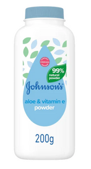 Johnson’s Aloe & Vitamin E Baby Powder 200g
