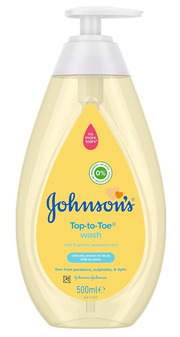Johnson’s Top-to-Toe Wash 500ml