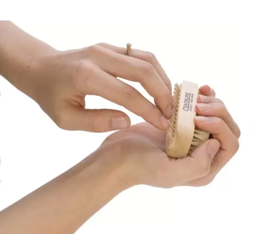Double-Sided Silk Nail Brush