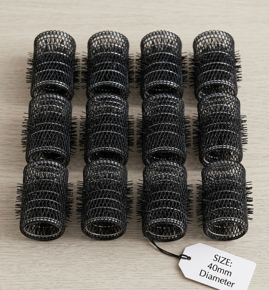 Hair Rollers with Brush 40mm