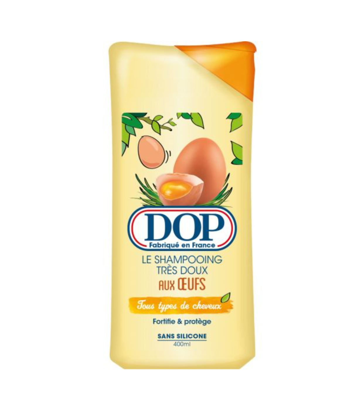 DOP Le Shampooing Très Doux Aux Œufs 400ml – Fortifie & Protège