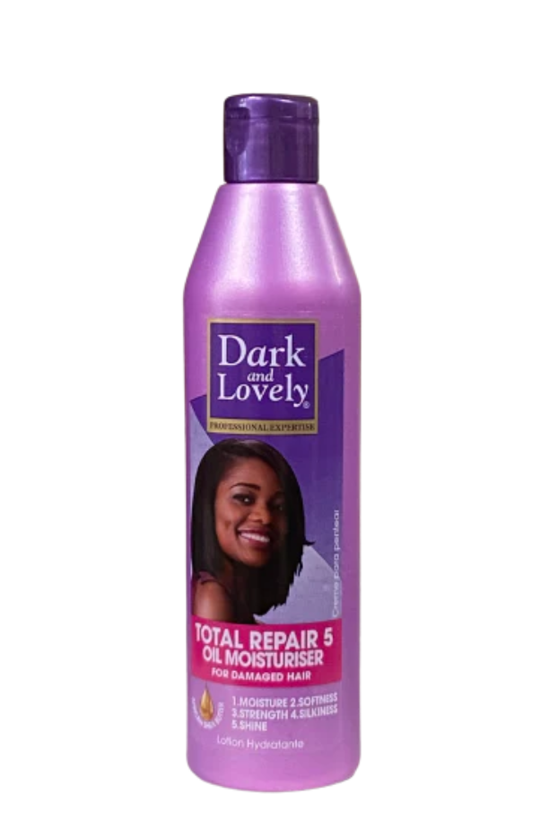 Dark and Lovely Total Repair 5 Oil Moisturiser for Damaged Hair 250ml